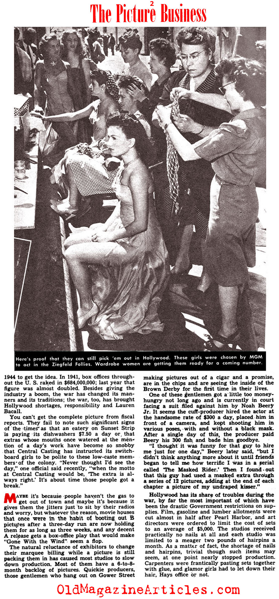 1945 Hollywood (Yank Magazine, 1945)